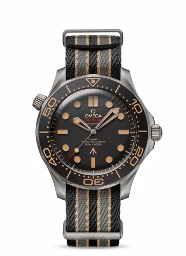 Omega Seamaster Diver 300M Master Co-Axial 42 James Bond No Time to Die / NATO 210.92.42.20.01.001 (21092422001001, James Bond, 007, No Time to Die)